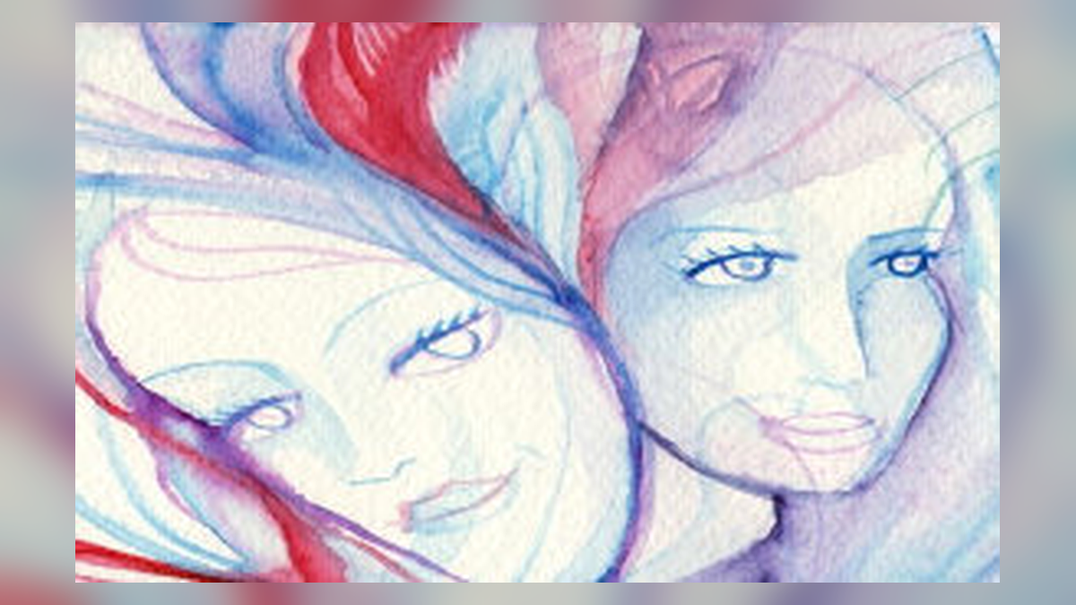 Ethereal faces artwork for the Spirit Walking Paranormal Mysteries series
